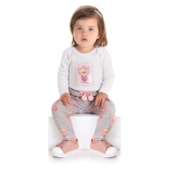 Conjunto Body Manga Longa + Calça Ursinho - IAZE Bebê
